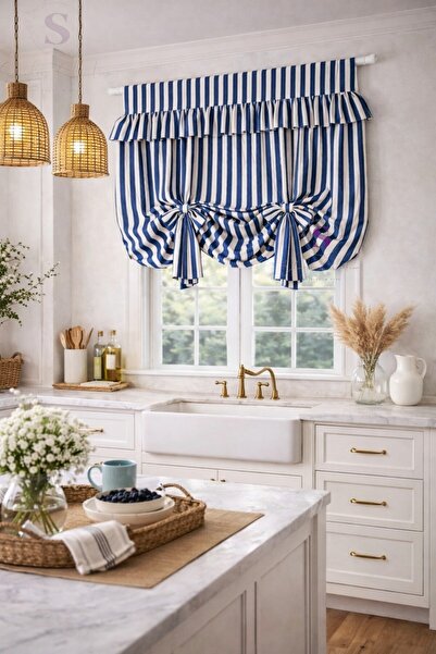 shules collection PERDEA DE FOND RETRO BULTAN KETEN CU DETALII DE LEGATURĂ CU...