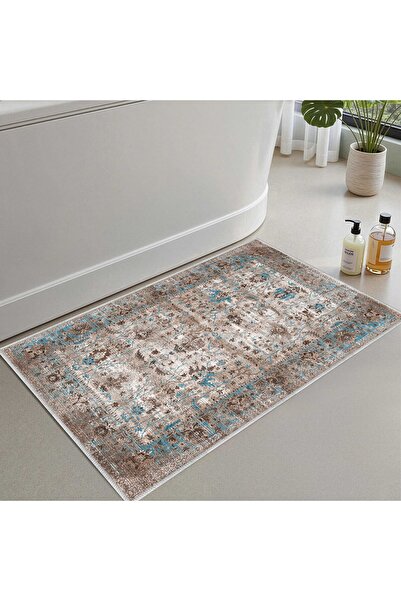 Monnhein سجادة حمام، سجادة حمام ناعمة، قاعدة مانعة للانزلاق، قابلة للغسل - 60...