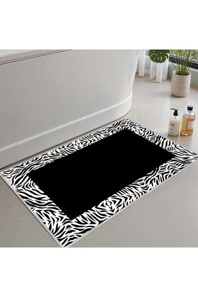 Monnhein Bath Mat, Soft Bathroom Rug, Non-Slip Dot Backing, Washable - 60X100