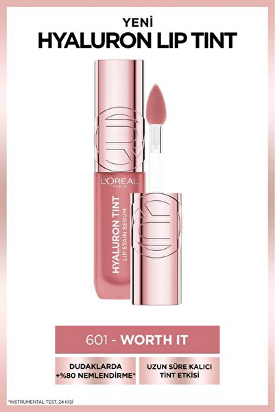 L'Oreal Paris Hyaluron Lip Tint Dudak Parlatıcı - 601 Worth It