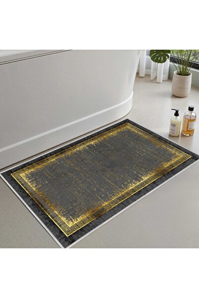 Monnhein Bath Mat, Soft Bathroom Rug, Non-Slip Dot Backing, Washable - 60X100