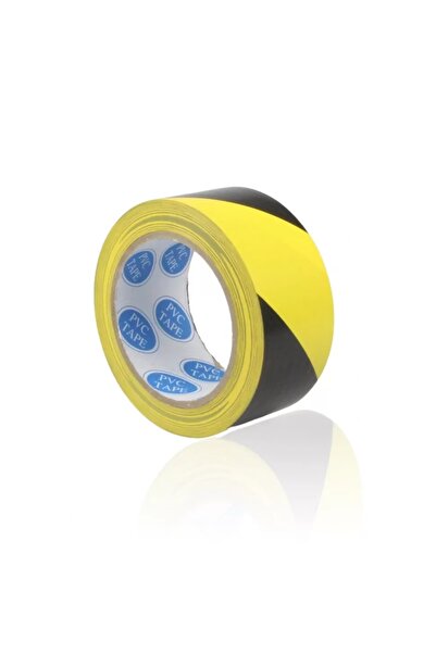 SafetyArt Adhesive marking tape, 5cm x 30m, yellow/black