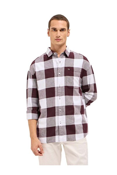 The Bear House Men's long Sleeve Shirt, breathable, soft comfort Fabric