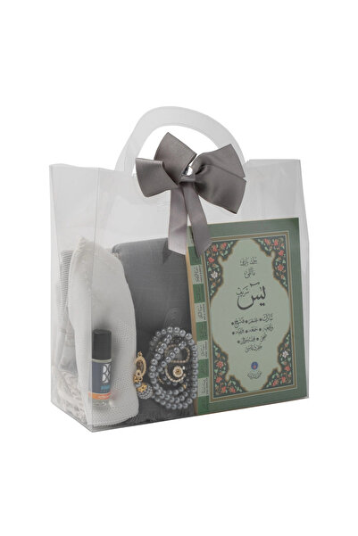 Hayrat Neşriyat Scarf + Skullcap + Prayer Rug + Prayer Beads + Dhikr Mat + Es...