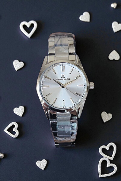 Daniel Klein Çelik Bilezik Metalik Kadın Kol Saati + Zincir Bileklik