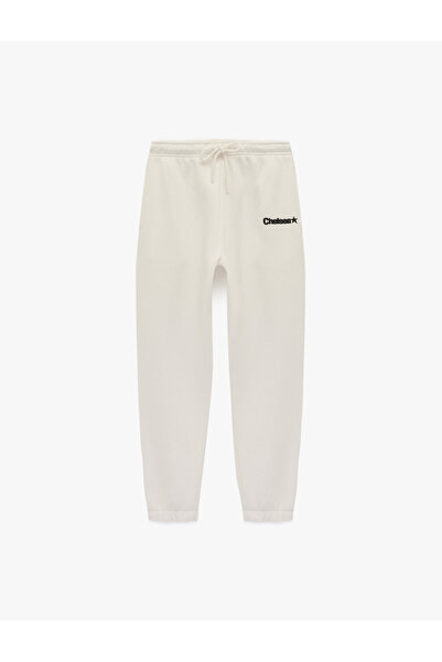 Koton Αθλητικό παντελόνι Jogger με γυαλιστερή επένδυση, άνετη εφαρμογή, με τύ...