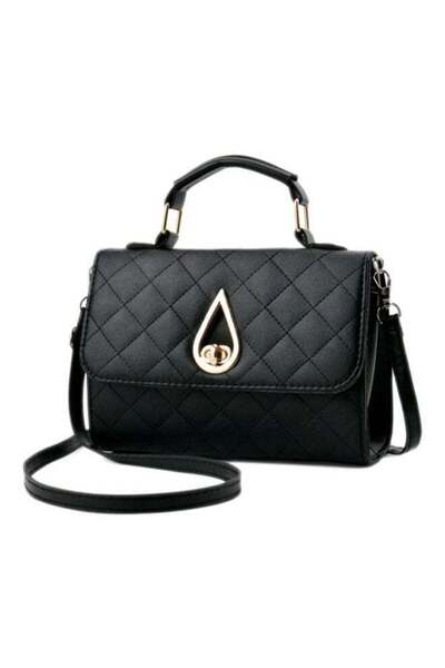 Generic PU Satchel Bag Black