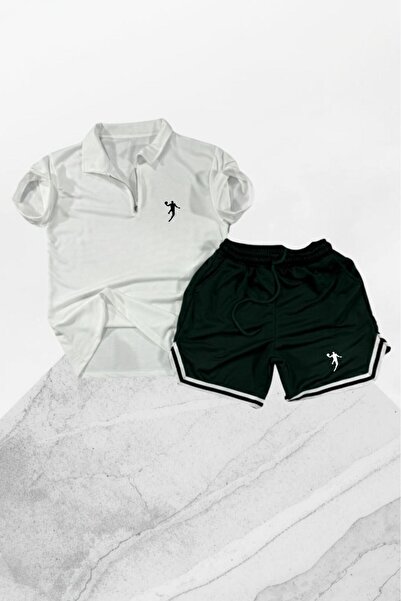 NO 601 Unisex Zippered T-Shirt Bottom Set