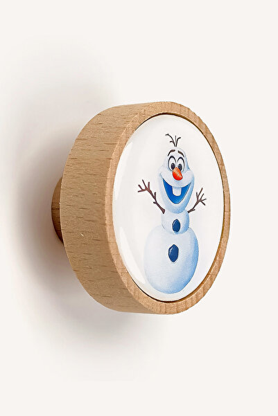 Kulpingo Kristoff Figürlü Ahşap Çocuk Odası Kulpu