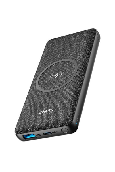 Anker - بنك طاقة لاسلكي - باور كور 3 سينس 10000 - أسود