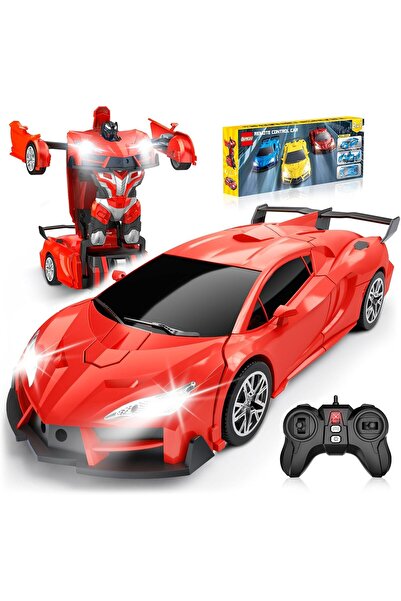 Arabest Transform Remote Control Car, RC Cars for Boys Age 3-5 6-8, One-Butto...