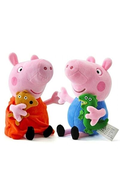 Peppa Pig Set de 2 jucării de pluș cu George