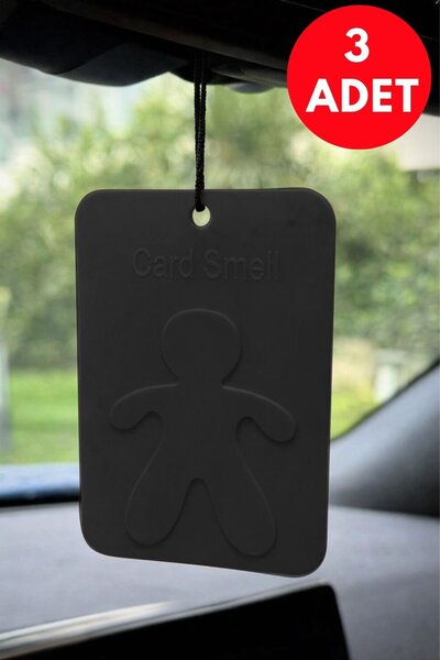 PROMOSYONİK Black Crystal Etkili Araba Oto Kalıcı Asma Kokusu Ve Aksesuarı (3...