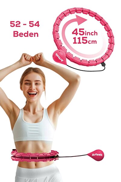 OULITE Hula Hoop Bel Bölgesi Ayarlanabilir,Akıllı bel İnceltme Çemberi