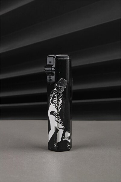 Silvio Monetti Atatürk İmza Pürmüz Jet Alevli Altıgen Gazlı Çakmak SM188PI0002