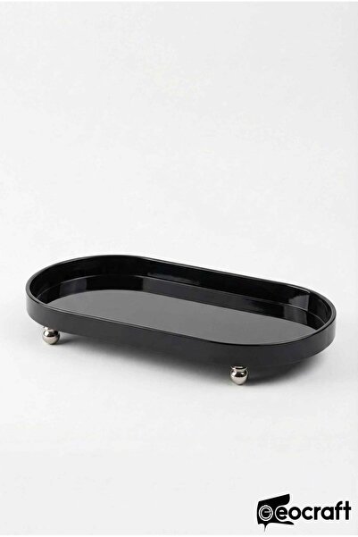 EOCRAFT Luxury Composite Granite Oil Dish and Presentation Plate 24X12.5 cm P...