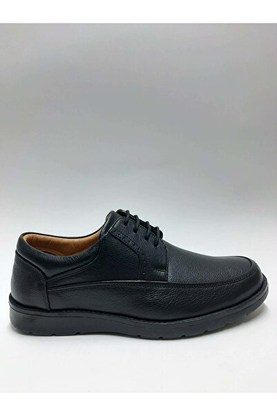 Retto Genuine Leather Lace-Up Orthopedic Rubber Sole Winter Men's Shoes, Size...