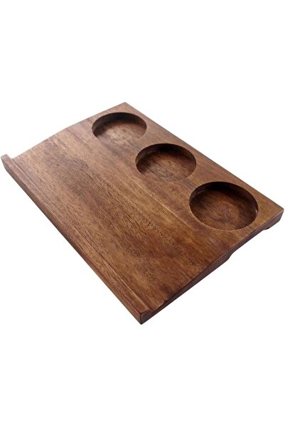 Arabest صينية خشبية لأكواب القهوة، صينية تقديم خشبية لتزيين المشروبات في غرفة...