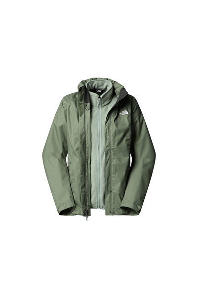 THE NORTH FACE W Evolve Ii Triclimate Jacket - Eu Women's Outdoor Jacket Green