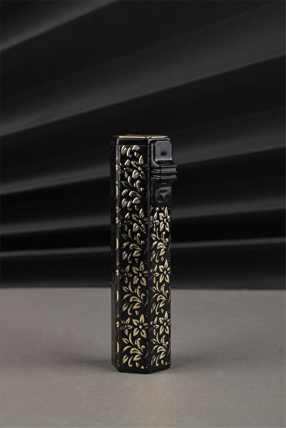 Silvio Monetti Özel Tasarım Pürmüz Jet Alevli Altıgen Gazlı Çakmak SM188PG0004