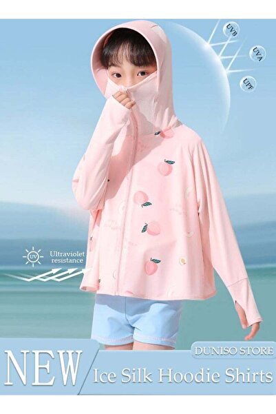 DOMEET Lightweight Sun Protection Clothing For Kids, UPF 50+ Long Sleeve Sun ...