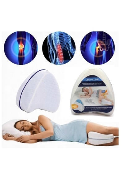 DELUXETUNING Orthopedic Pillow for Knees and Legs