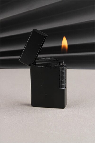 Silvio Monetti Kapaklı Normal Alevli Metal Gazlı Çakmak SM144T0001