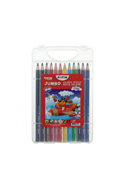 Fatih creioane colorate jumbo 12 culori