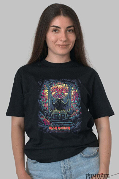 GILDAN Tricou Iron Maiden Sanctuarul Intunecat Dama