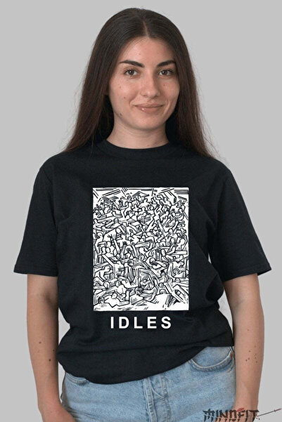 GILDAN Idles Crowd Chaos Art Γυναικείο T-Shirt