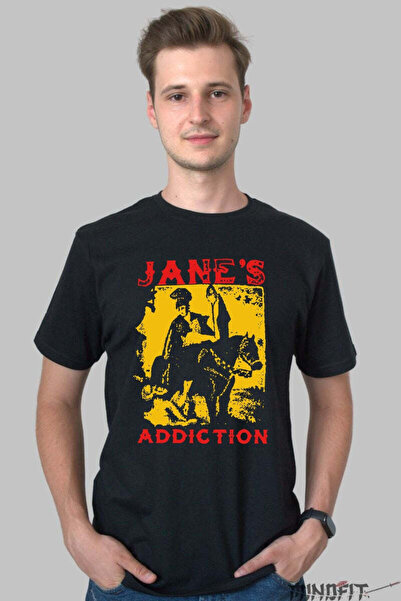 GILDAN Tricou Jane S Addiction Classic Rebel Art Barbat