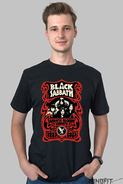 GILDAN Tricou Black Sabbath Sabbath Bloody Sabbath 50th Anniversary Barbat