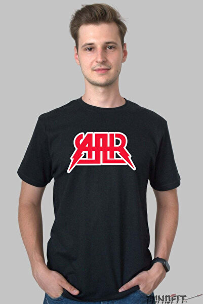 GILDAN T-shirt Στρητγουέαρ Sahr Design Red Strike Bold Man