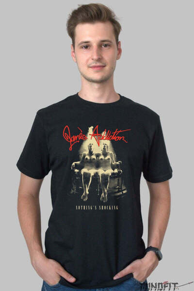 GILDAN T-shirt Jane S Addiction Nothing's Shocking Εξώφυλλο Σχεδίου Ανδρικό