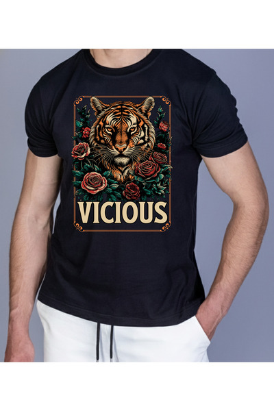 cosma Tricou bumbac, barbati,negru, Vicious
