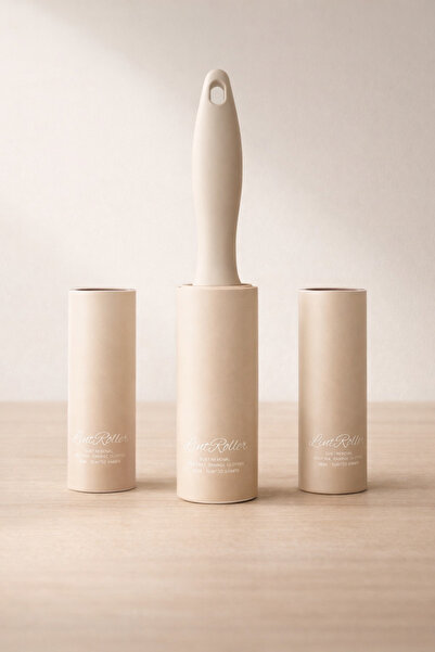 Şahane Pazar 3lü Mini Rulo Tüy Toplayıcı Kıyafet Koltuk Evcil Hayvan Yapışkan...