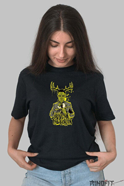 GILDAN Tricou Rock Bring Me The Horizon Antler Vision Dama