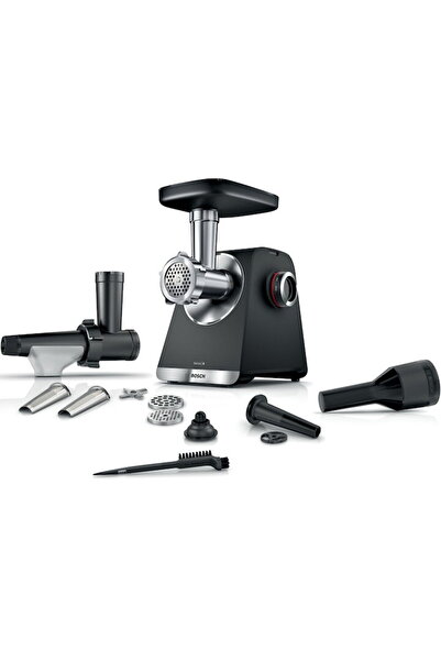 Bosch High-Power 2100W Meat Grinder MFWS650B with Versatile Accessories