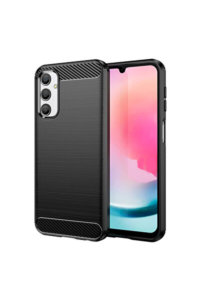OEM Калъф за Samsung Galaxy A24 Carbon - черен TPU калъф
