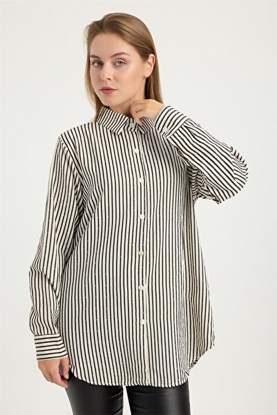 HomeStore Πουκάμισο χοντρό ριγέ