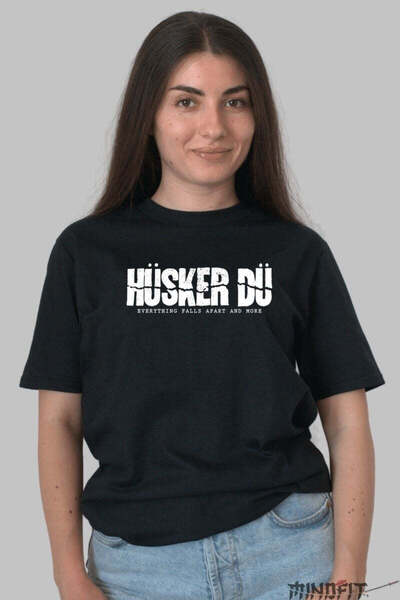 GILDAN Tricou Rock Husker Du Everything Falls Apart Dama