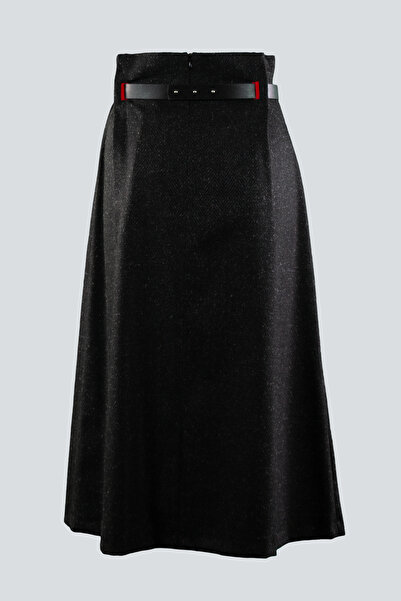 IDYL Fleto Detail High Waist Skirt