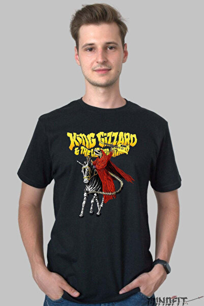 GILDAN Tricou King Gizzard Skeleton Rider Tour Edition Barbat