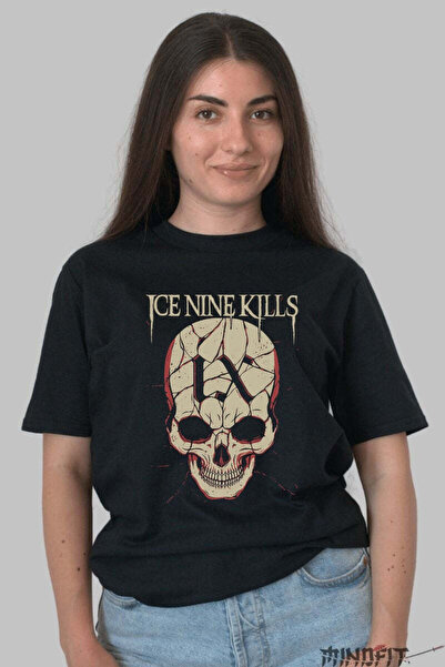 GILDAN Tricou Ice Nine Kills Skull Horror Core Dama