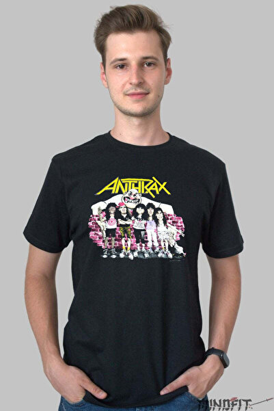 GILDAN Tricou Anthrax Wall Art Edition Barbat