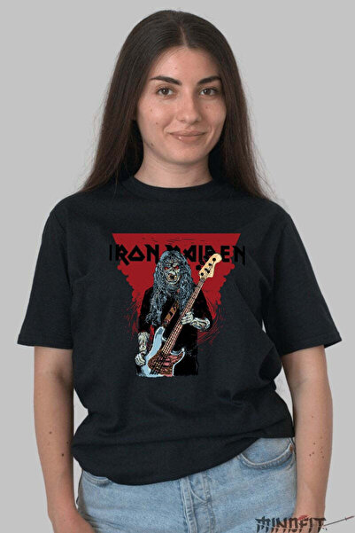 GILDAN Tricou Iron Maiden Eddie Bass Attack Dama