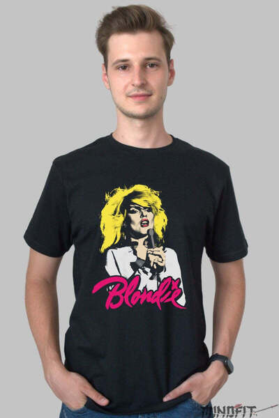 GILDAN Ανδρικό Ροκ Μπλουζάκι Blondie Live Icon