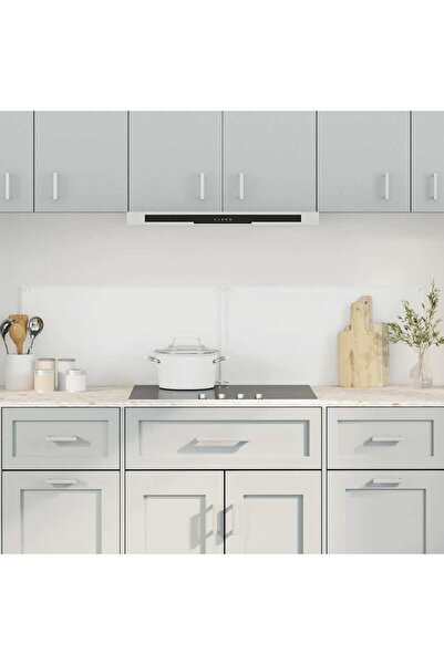 vidaxl Kitchen Backsplashes 2 pcs Transparent 80x40 cm Tempered Glass