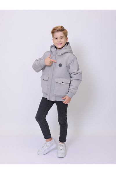 PIQUE PALTOAN COPII cu glugă Palton băiat