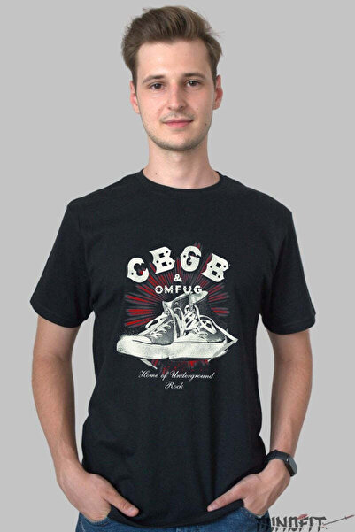 GILDAN Tricou Rock Cbgb Underground Spirit Barbat